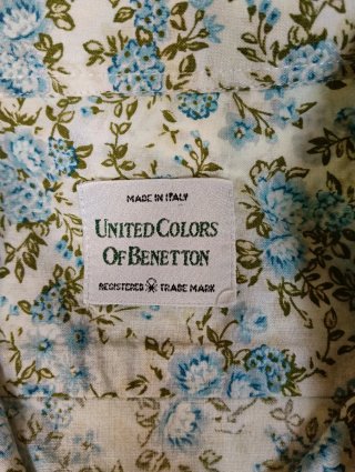 Camicia donna floreale UCB taglia S vintage