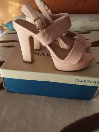 Sandalias MARYPAZ rosas mujer
