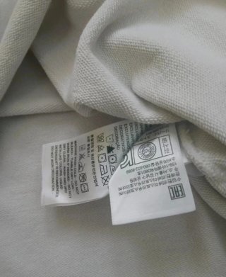 Felpa Levi's bianca con logo