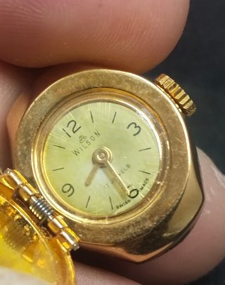 Orologio Anello Corda Manuale Anni '70