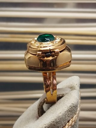 Orologio Anello Corda Manuale Anni '70