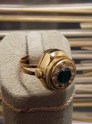 Orologio Anello Corda Manuale Anni '70