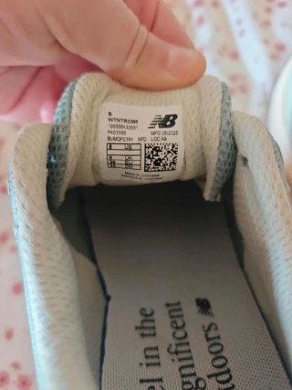 Zapatillas New Balance Azul y Blanco