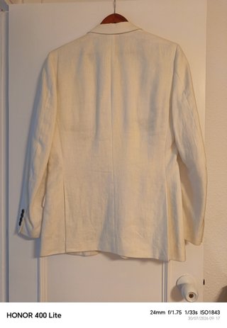 Chaqueta de lino para hombre