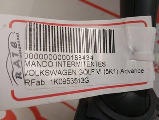 MANDO INTERMITENTES VOLKSWAGEN GOLF VI (5K1) Advance