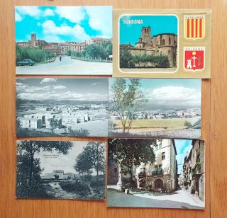 6 Postales de Solsona - Lleida