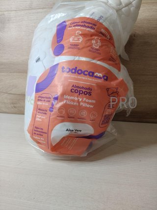 Almohada viscoelástica Aloe Vera 80cm - TODOCAMA