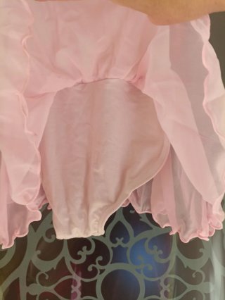 Tutù danza rosa e maglia scaldacuore