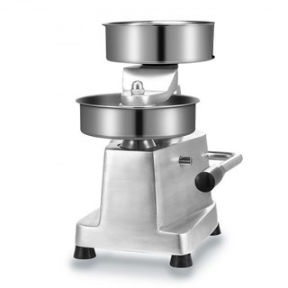 Máquina para hacer hamburguesas comerciales, moldeador de hamburguesas de 150 mm/6 pulgadas, máquina de prensa de hamburguesas de acero inoxidable de grado alimenticio, procesador de carne de coci...