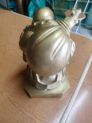 Buda Dorado Sonriente