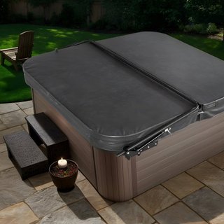 Elevador de Cubierta de Hidromasaje, Elevador de Cubierta de Spa, Hidráulico, Ancho 69" (175.3 cm) - 96.5" (245 cm) Ajustable, Instalado en Ambos Lados en la Parte Superior, Adecuado para Varios T...