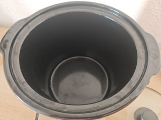 Olla de cocción lenta 3.3L redonda