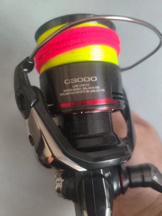 Caña Daiwa y carrete Shimano Eging