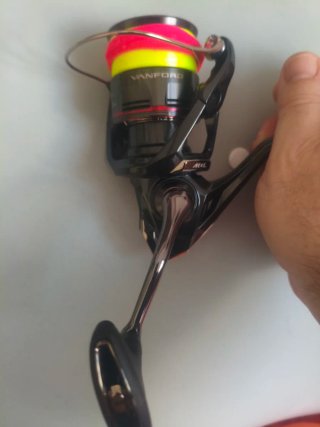 Caña Daiwa y carrete Shimano Eging