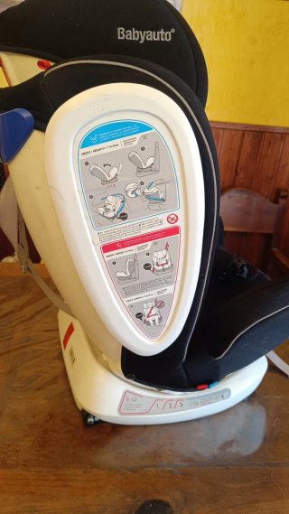 Silla coche Isofix 0-36 kg