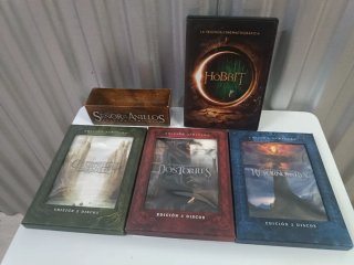 DVD El Hobbit y El Señor de los Anillos