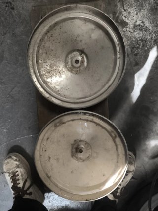 2 Borchie Ruota Fiat 500 Epoca Acciaio