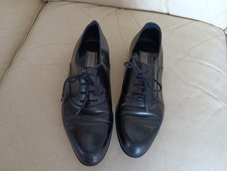 Zapatos Versace Piel Hombre Talla 41 Negro