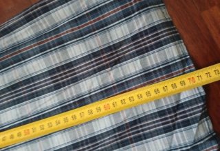 Camicia a quadri con rouches