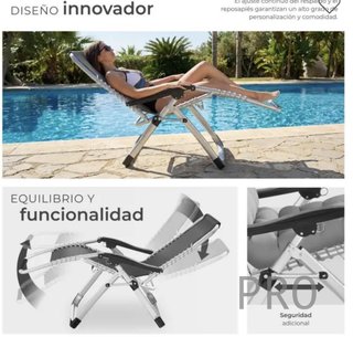 Tumbona plegable