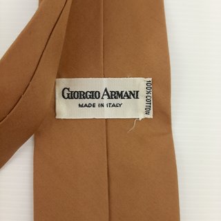 Cravatta Giorgio Armani 100% Cotone Vintage