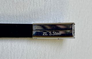 Bracciale Uomo ZL S Steel Caucciù Nero Argento