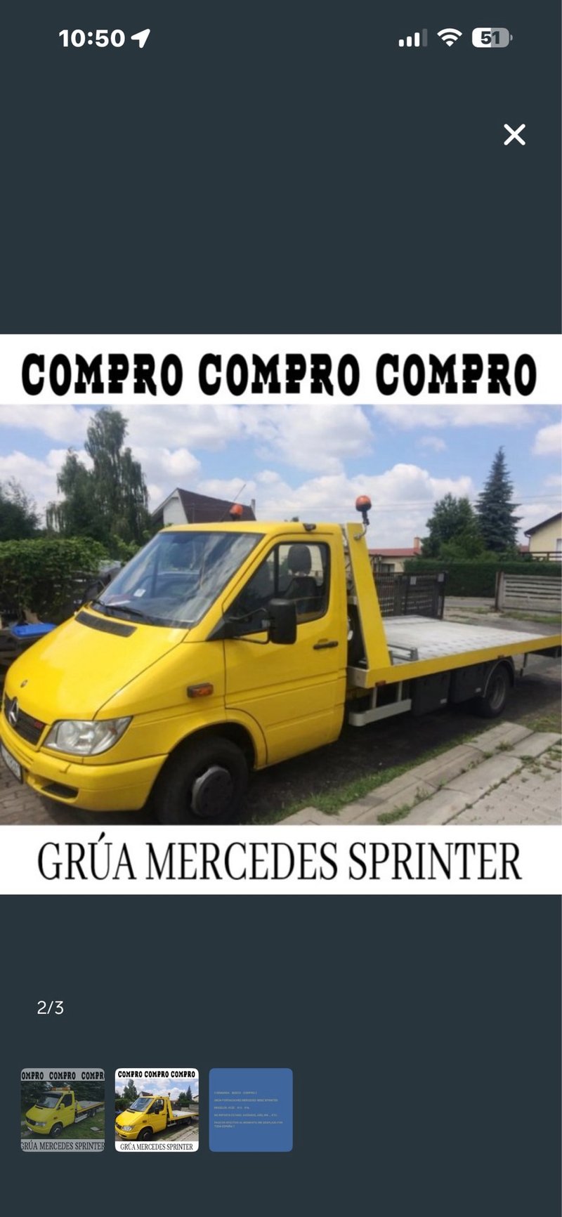 Mercedes-Benz Sprinter 2001 - foto 1
