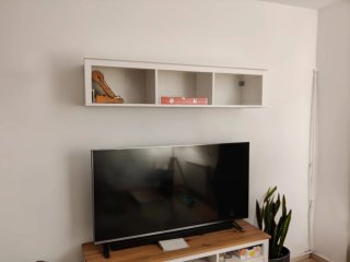 Estante comedor blanco madera