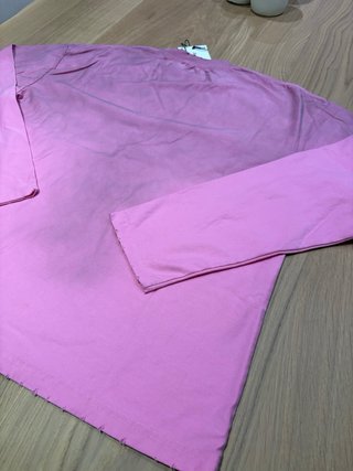 Camiseta Acne Studios Oversize Rosa Talla M