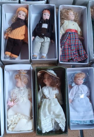 Colección Muñecas Porcelana Vintage.9.95€/U.