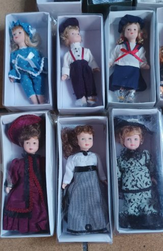 Colección Muñecas Porcelana Vintage.9.95€/U.