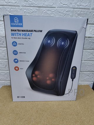 Almohada de Masaje Shiatsu con Calor COMFIER