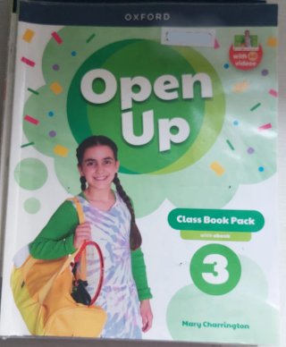 Open Up class book 3 primaria