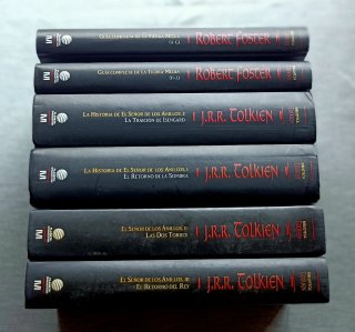 Lote 6 Volúmenes Biblioteca Tolkien