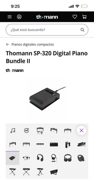 Thomann SP-320 Digital Piano Bundle II