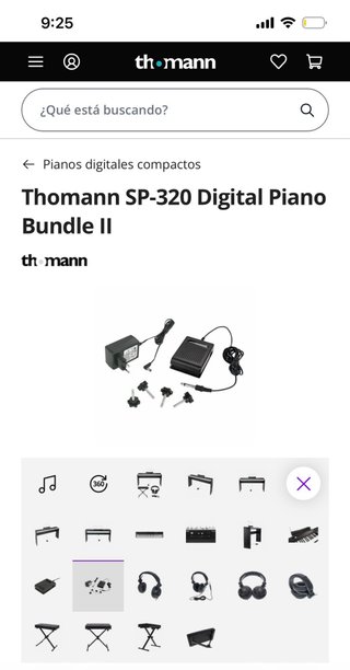Thomann SP-320 Digital Piano Bundle II
