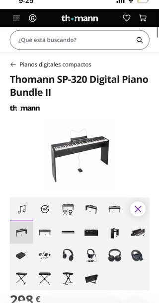 Thomann SP-320 Digital Piano Bundle II