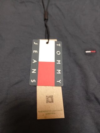 Camiseta Tommy Hilfiger Negra Hombre