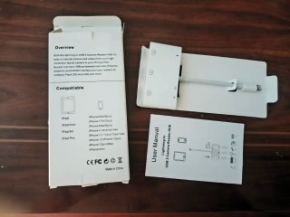 Lector Tarjetas Lightning USB 3