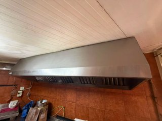 Campana Extractora Grande Cocina Acero Inox