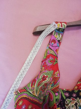Abito donna fantasia multicolor