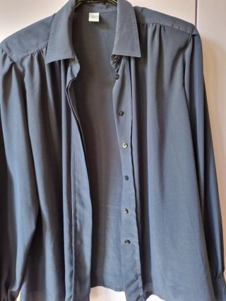 Camicia vintage blu