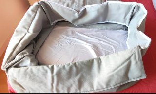 Vestidura para minicuna de tijera