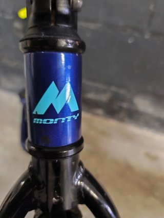 Bicicleta de equilibrio Monty 12 azul