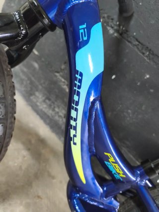 Bicicleta de equilibrio Monty 12 azul