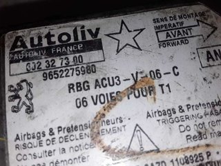 1181077 centralita peugeot 9652275980 206 berlina