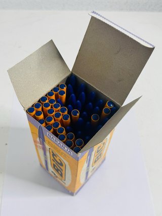 Caja Vintage Bolígrafos BIC Naranja 50 Unidades