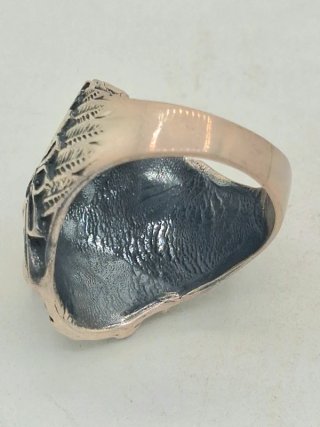 Anillo Plata 925 Cabeza Indio Americano