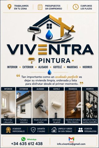 Pintor profesional | Interior y exterior
