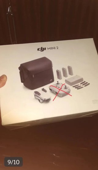 DJI Mini 2 Fly More Combo SIN EL MANDO.